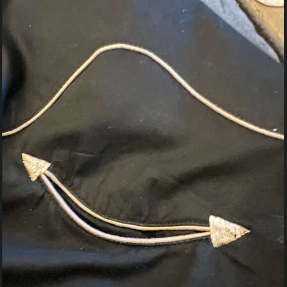 Vintage Larry Mahan Cowboy Collection Mens Large Brass Snap Western Shirt XL - Picture 3 of 9